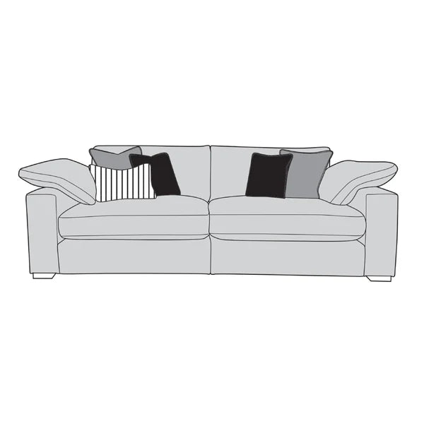 Benz Sofa Collection - Luxury Feather or Fibre Flex Seats