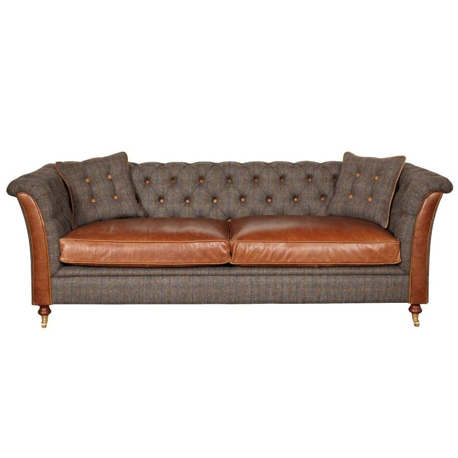 Louis Heritage Chesterfield Sofa Collection - Harris Tweed & Vintage ...
