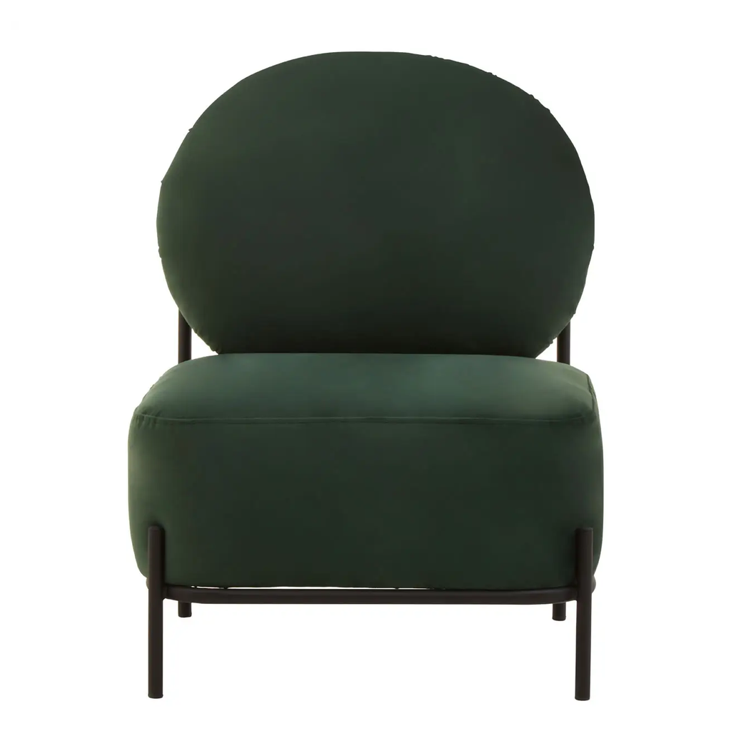 Hayek Velvet Armchair
