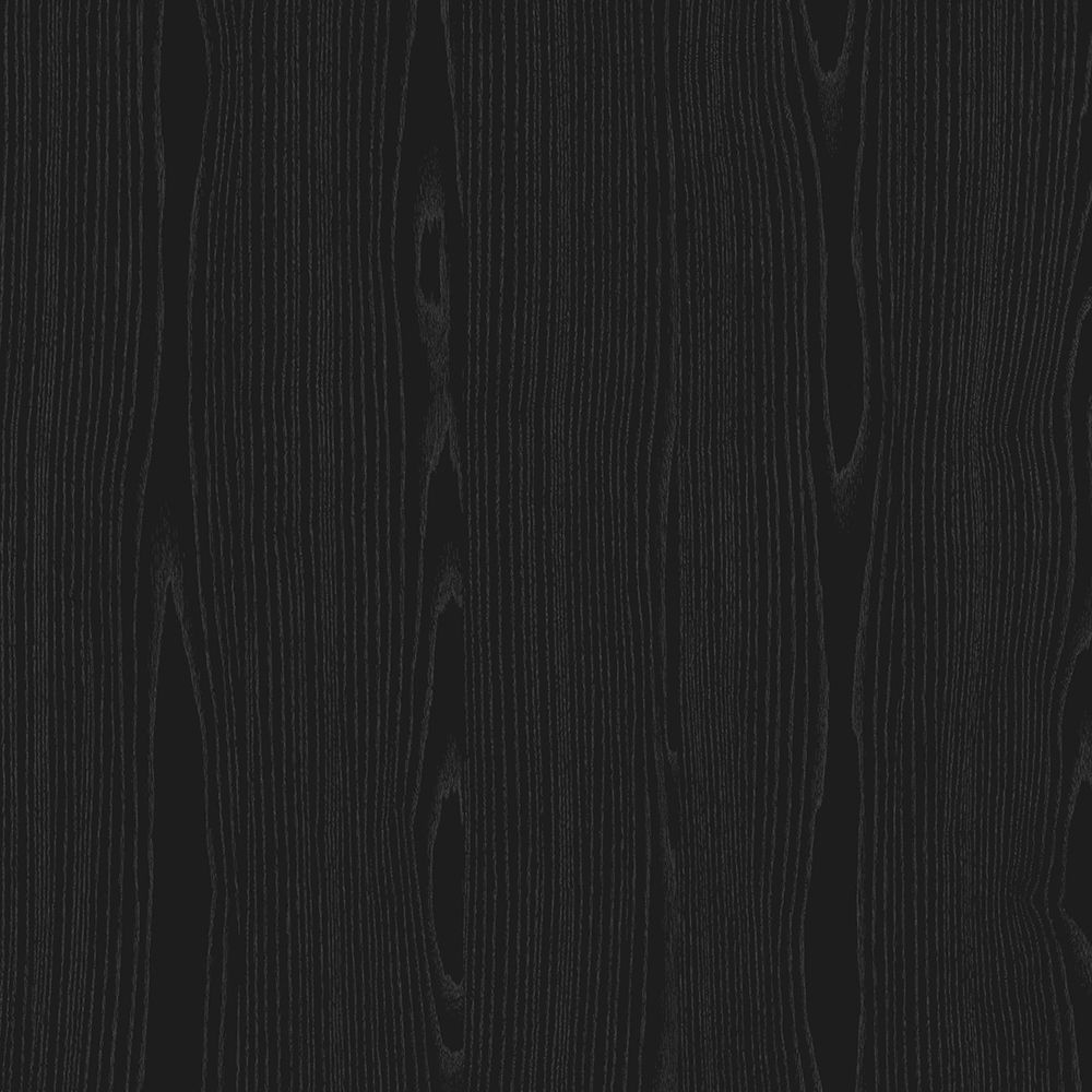Black Woodgrain Bookcase 2 Shelf With 2 Drawers & 2 File Drawers - Interior Envy