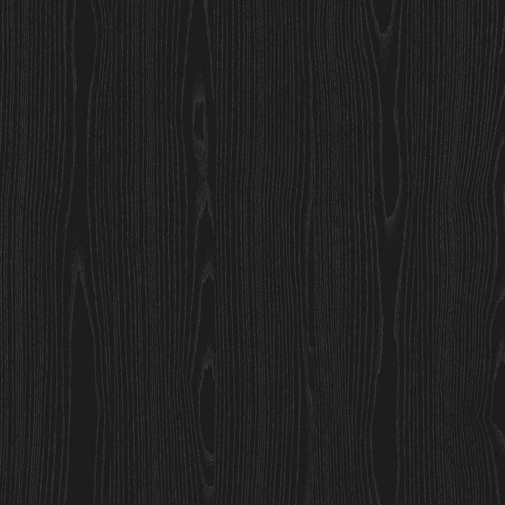 Black Woodgrain Bookcase 2 Shelf With 2 Drawers & 2 File Drawers - Interior Envy