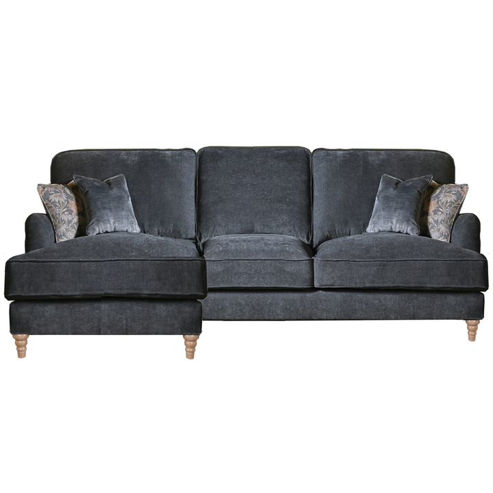 Beatrix Fabric Corner Sofa Collection - Choice Of Size, Fabrics & Feet - Interior Envy