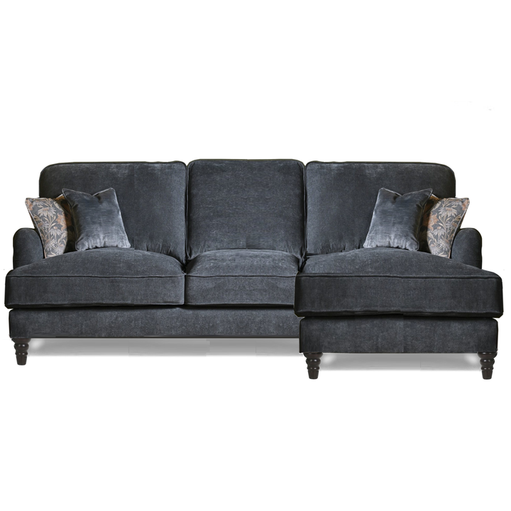 Beatrix Fabric Corner Sofa Collection - Choice Of Size, Fabrics & Feet - Interior Envy
