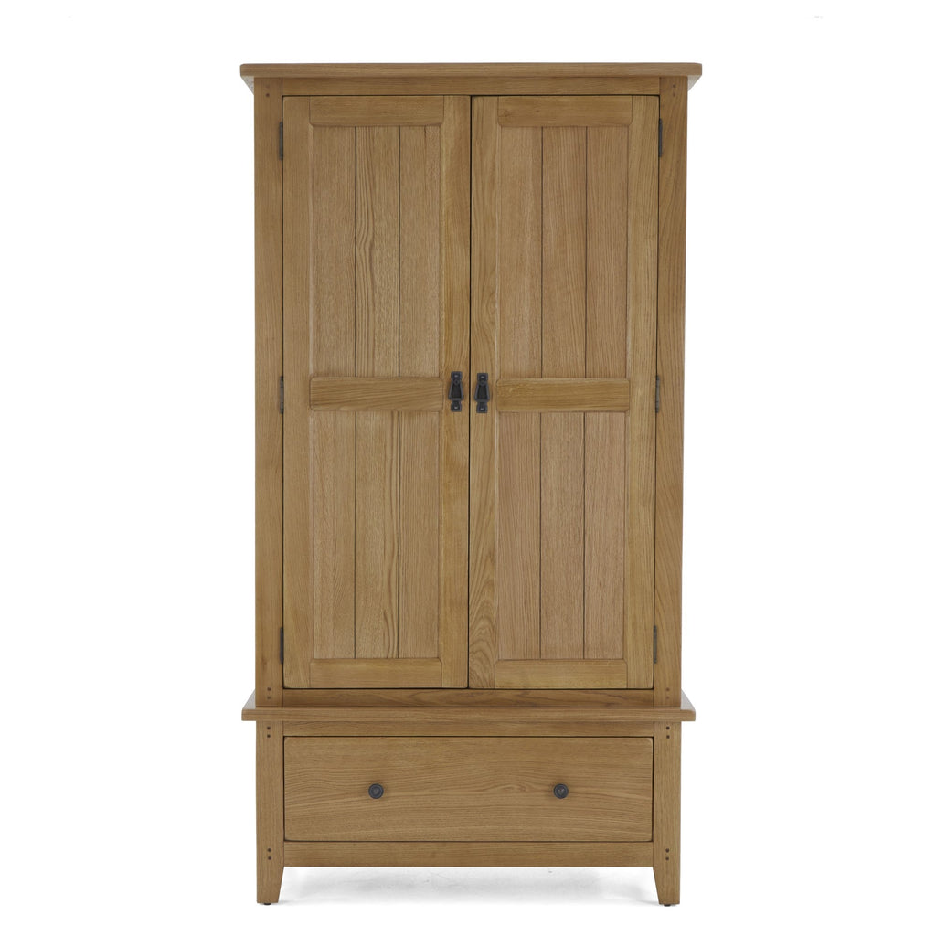 Barnham Oak 2 Door Wardrobe