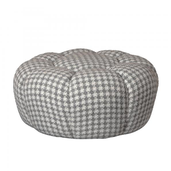 Curve Bubble Ottoman Choice Fabrics