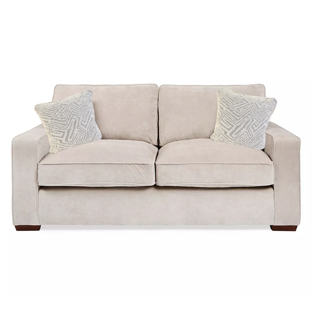 Chicago Fabric Sofa Collection - Pillow Or Classic Back & Choice Of Fabrics - Interior Envy