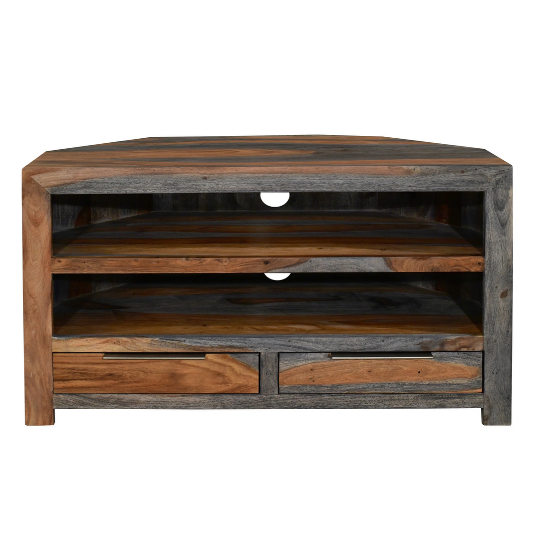 Goa Cube Corner TV Unit - Interior Envy