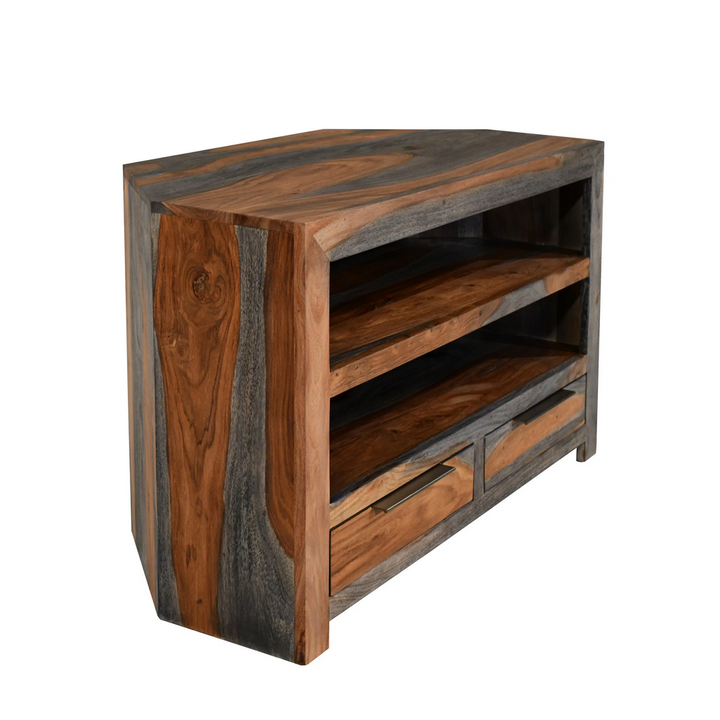 Goa Cube Corner TV Unit - Interior Envy