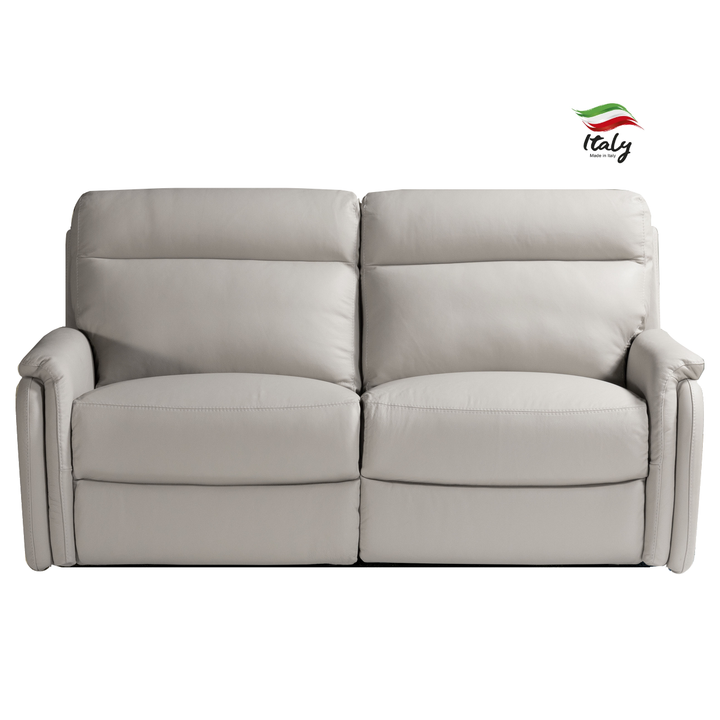 Fox Italian Leather Recliner Sofa Collection - Choice Of Power or Manual Recliner - Interior Envy