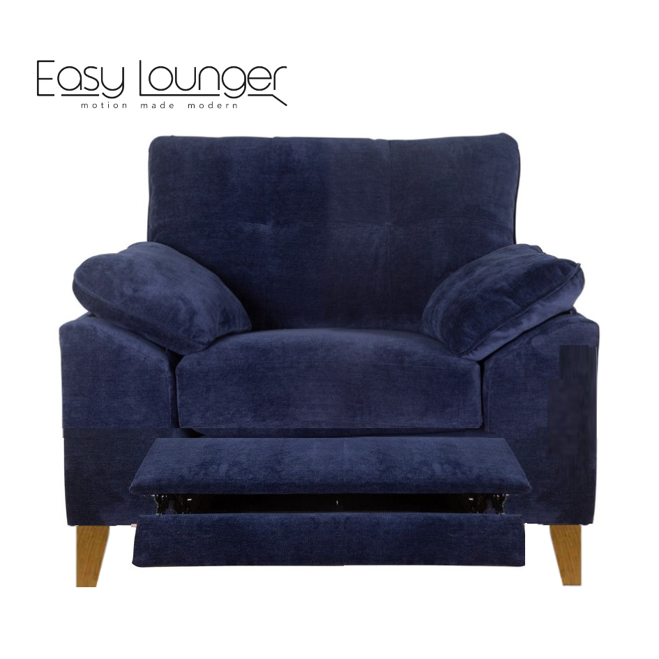 Elsie Armchair & Love Chair Fixed or Power Recliner Built USB USB C Charging Ports