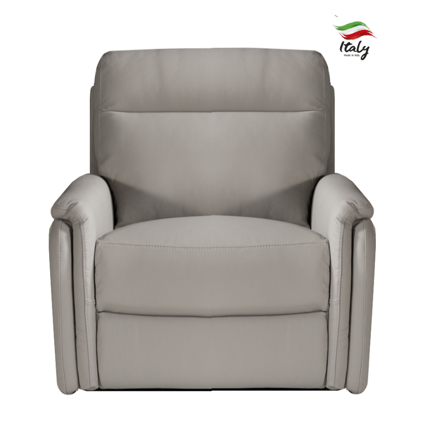 Fox Italian Leather Armchair - Standard / Manual & Power Recline Options - Interior Envy