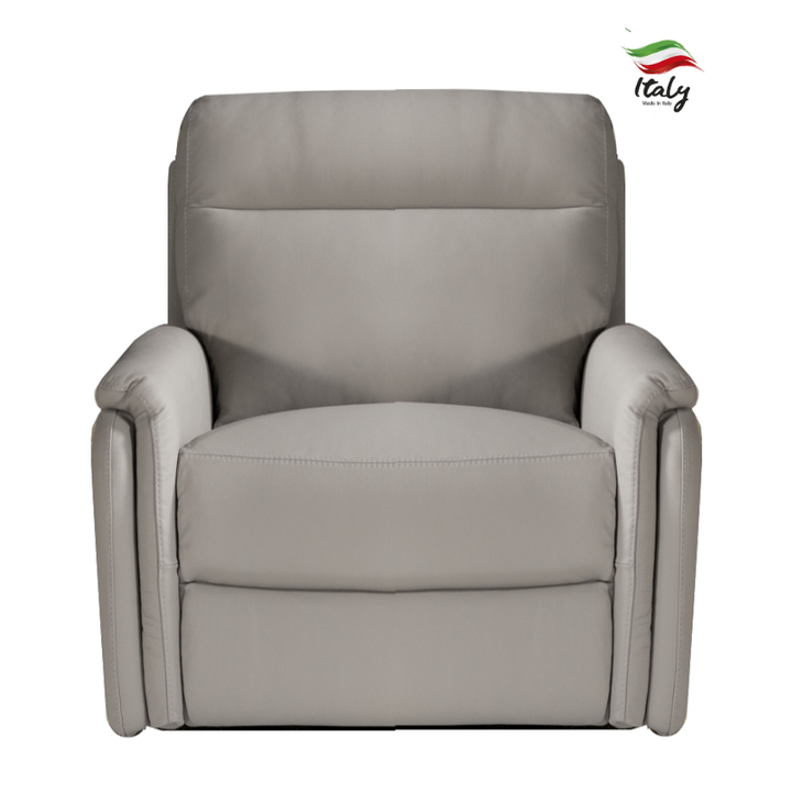 Fox Italian Leather Armchair - Standard / Manual & Power Recline Options - Interior Envy