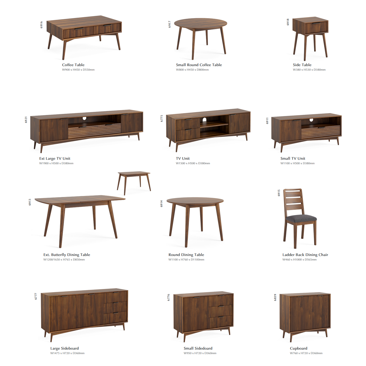 Strand Walnut 2 Drawer Coffee Table – Interior Envy