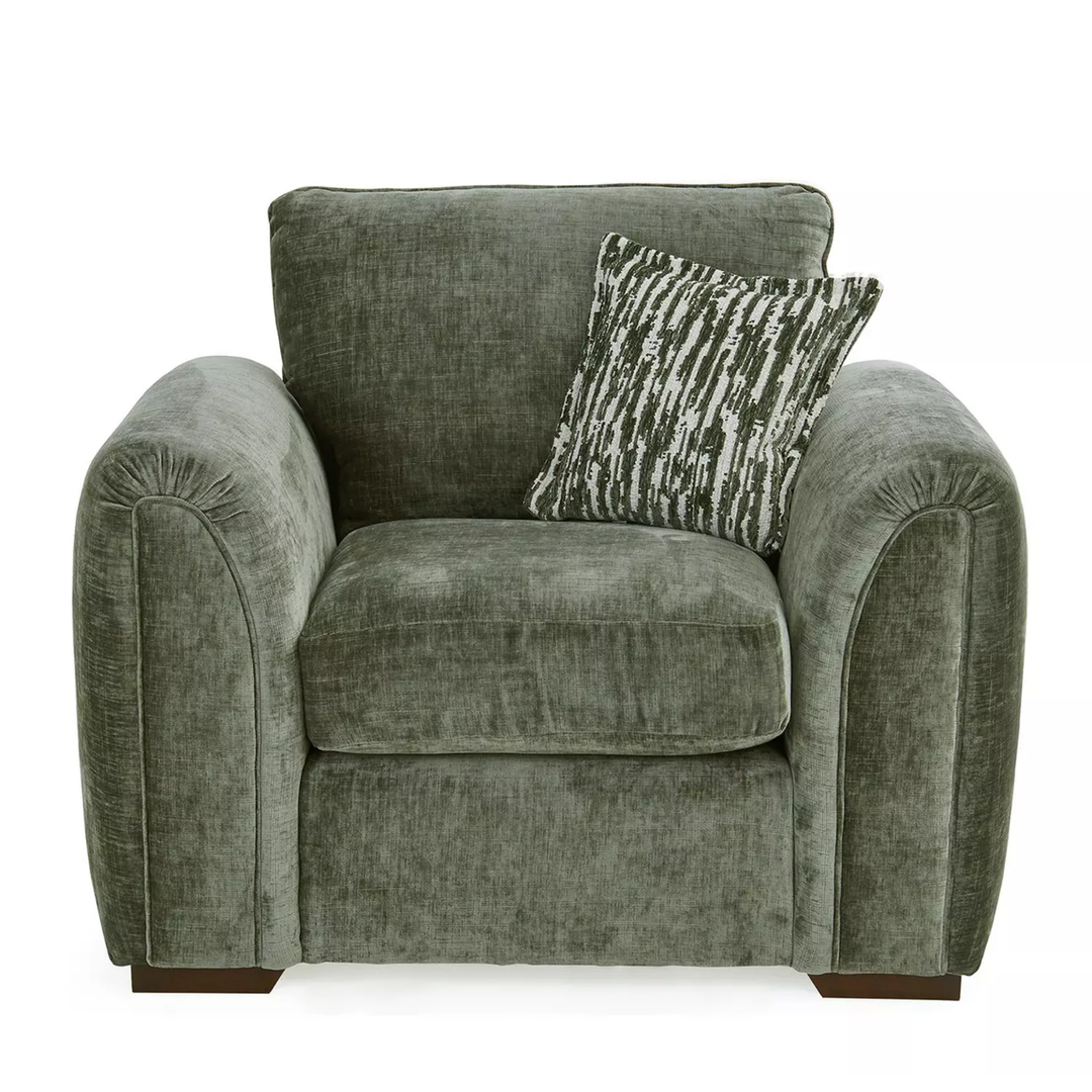 Utopia Collection Armchair & Love Chair - Choice Of Sizes, Fabrics & Feet - Interior Envy