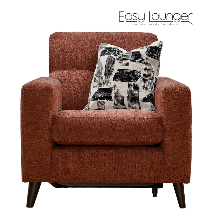 Tilly Easy Lounger Power Recliner Armchair & Love Chair Collection -  Intergrated USB/USB-C charging ports
