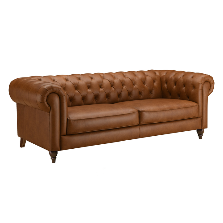 Lincoln Leather Chesterfield Sofa - Choice Of Sizes