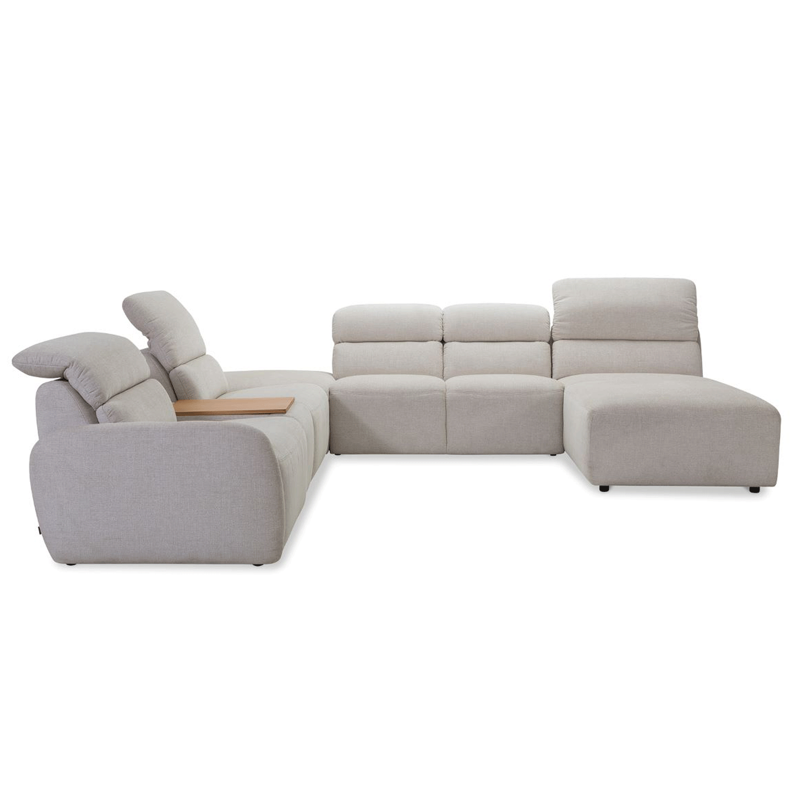 Loggia Fabric Modular Sofa Collection Power Recline Bar + USB Charging Module Options