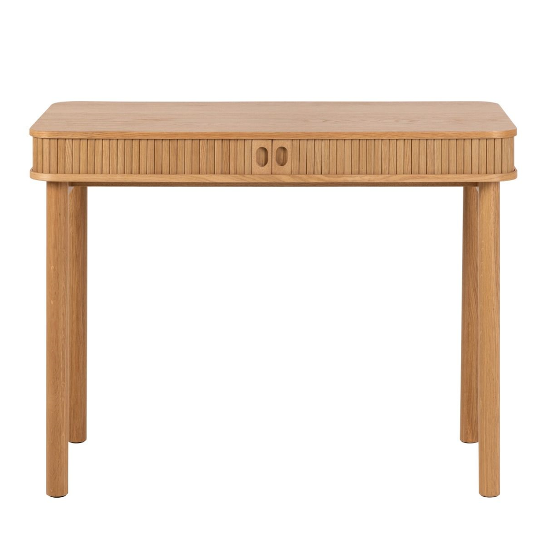 Langley Oak Office Desk - Interior Envy