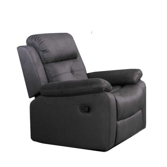 Berlin Fabric Manual Recliner Armchair - Choice Of Colours - Interior Envy