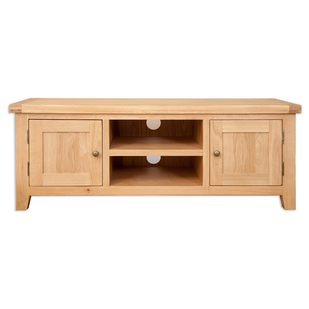 Wiltshire Oak Large TV Cabinet 134cm