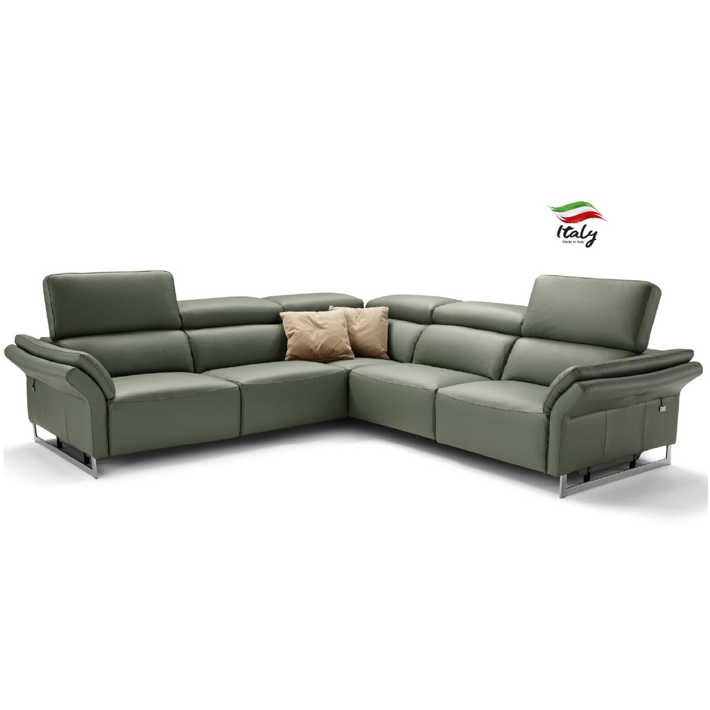 Mottetto Italian Leather Power Recliner Sofa Various Options