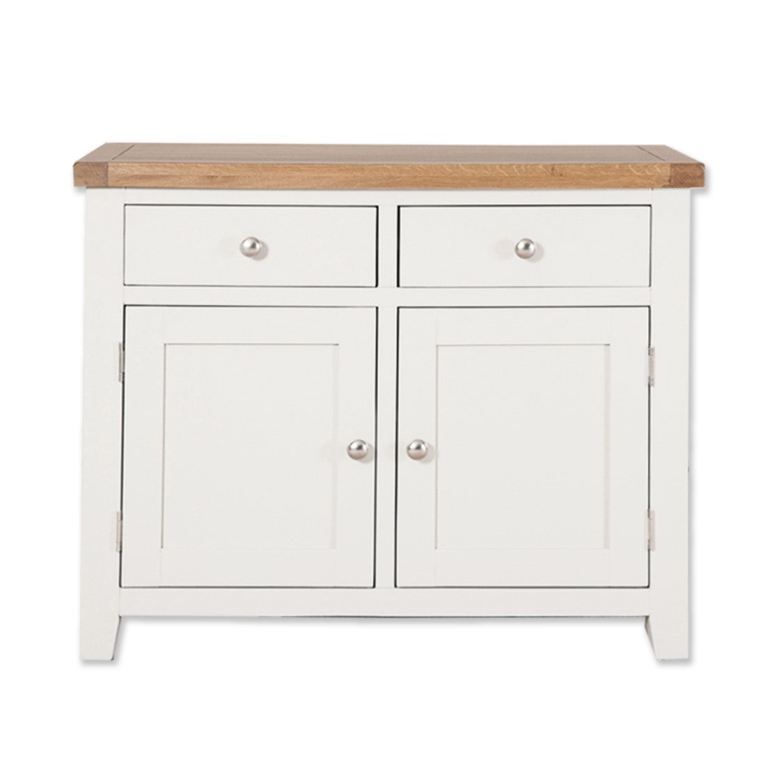 St.Ives Painted & Oak 2 Door 2 Drawer Medium Sideboard