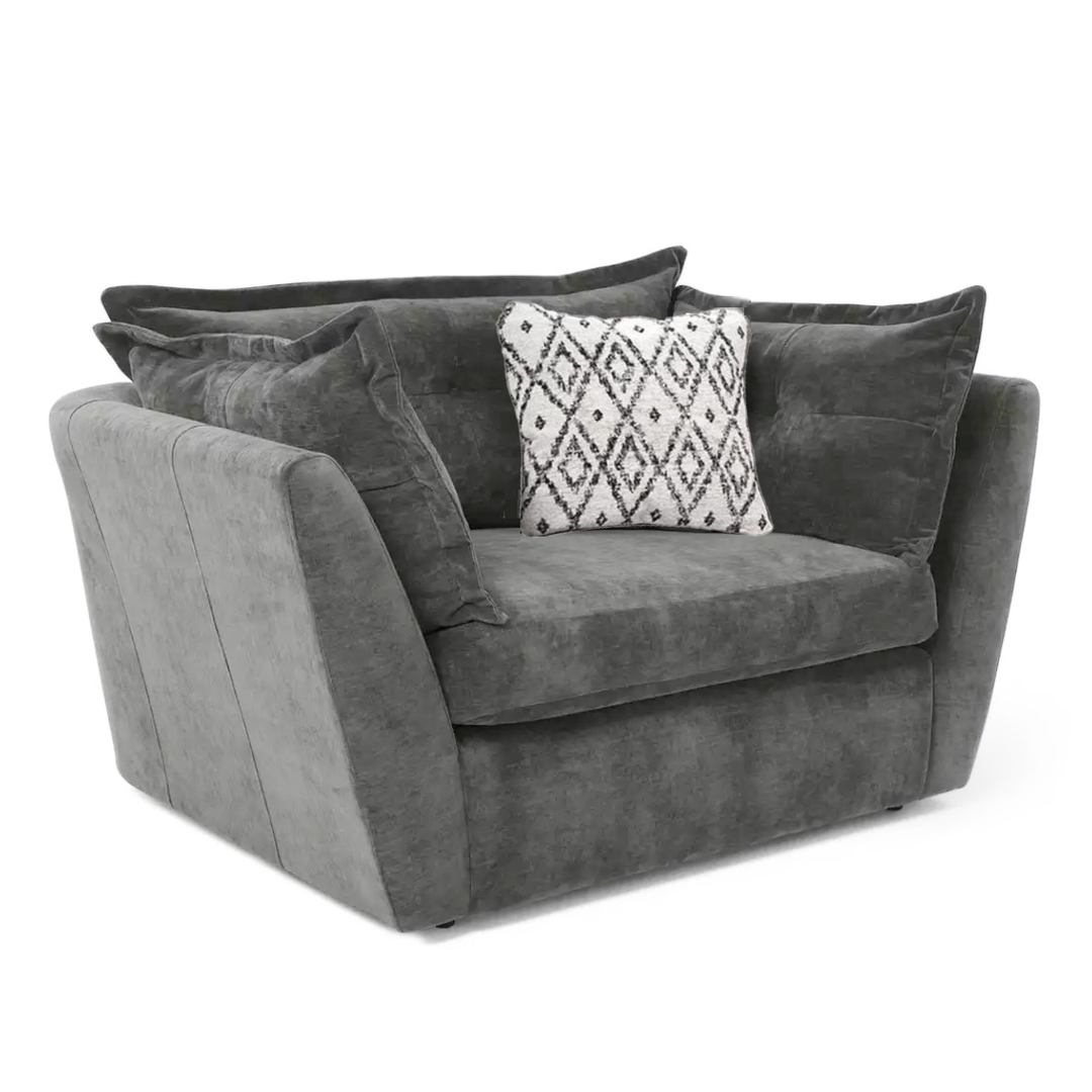 Sully 3 Seater Sofa & Love Chair Set - Luxury Feather Flex Seats