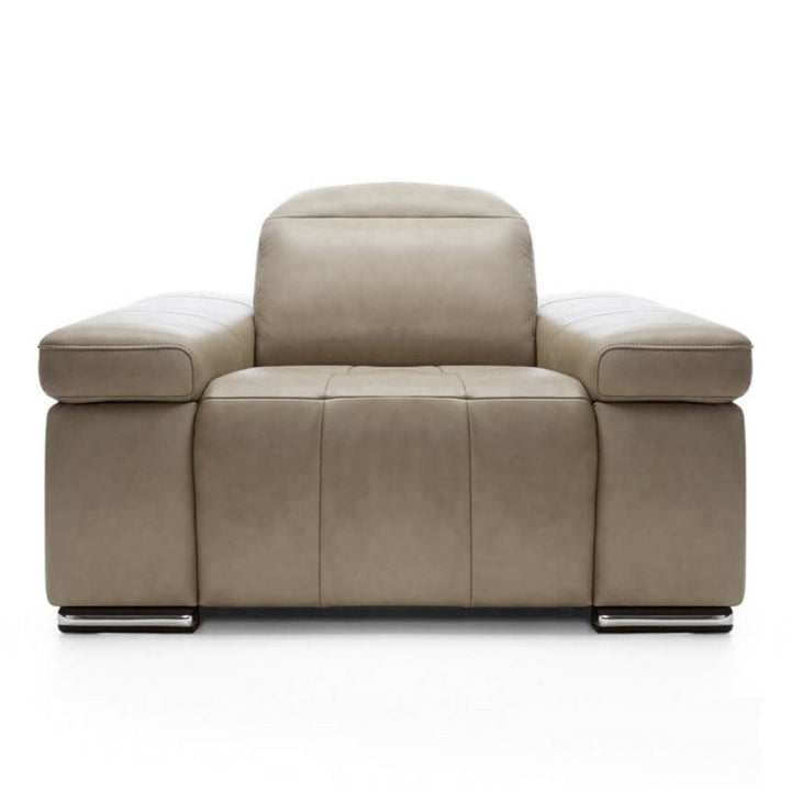 Domo Luxury Leather Armchair - Various Options - The Furniture Mega Store 