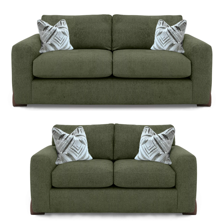 Axel Standard Back 3 Seater & 2 Seater Sofa Set - Choice Of Colours - Interior Envy