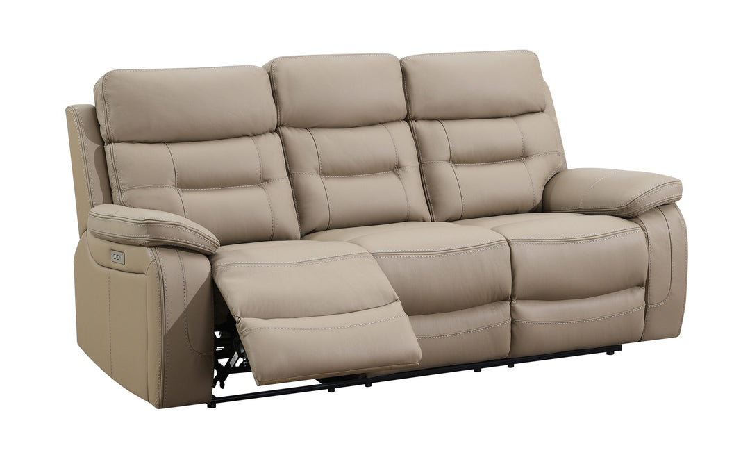 Braylan  Leather Manaul Recliner Sofa Collection - Choice Of Colours - Interior Envy