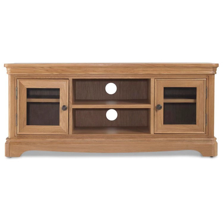 Cannes Oak 2 Door Large TV Unit 120cm