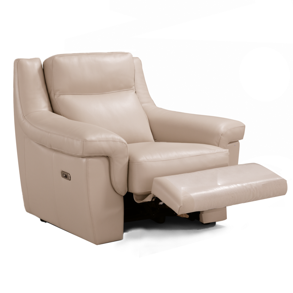 Canazei Italian Leather Armchair - Choice Of Standard Armchair or Power Recliner - Interior Envy