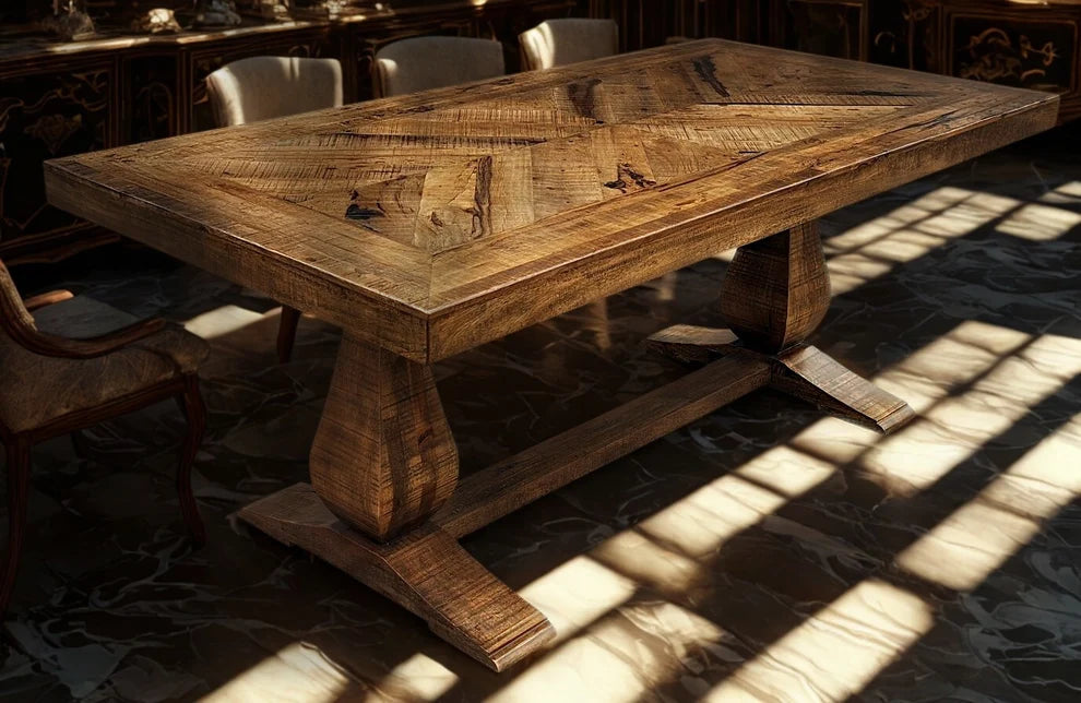 Charlbury Dining Table with Pondi Legs