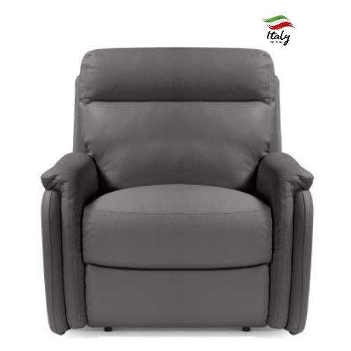 Fox Italian Leather Armchair - Standard / Manual & Power Recline Options - Interior Envy