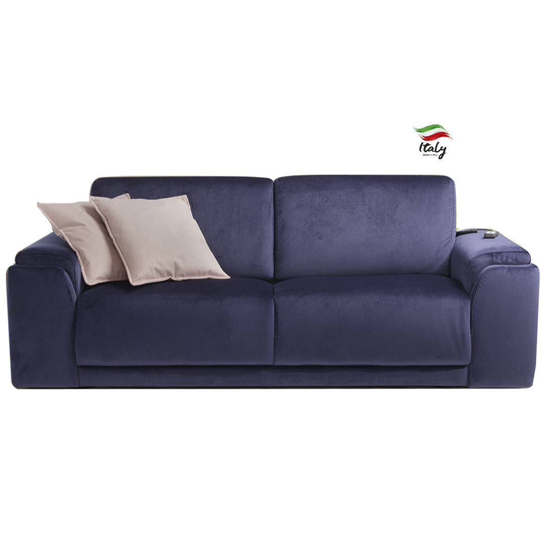 Kumana Electric Remote Controlled Luxury Italian Sofa Bed - Choice Of Sizes - Interior Envy