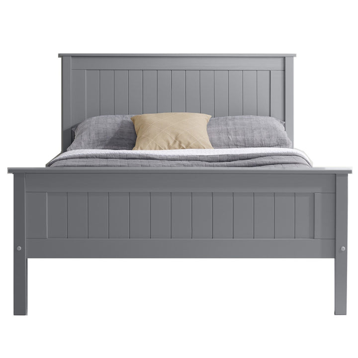Tito High Foot End 4"6 Double Bed - Choice Of Colours - Interior Envy