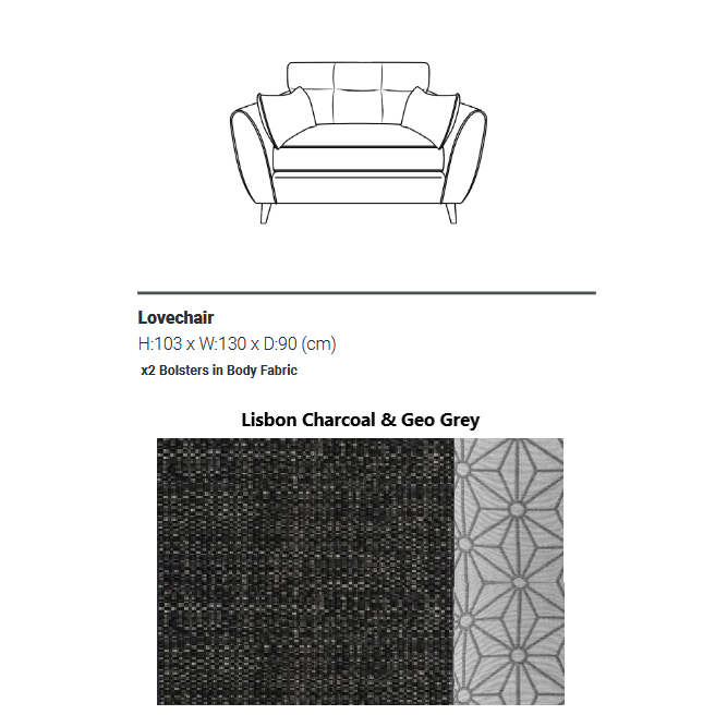 Paris Love Chair - Choice Of Fabrics - Interior Envy