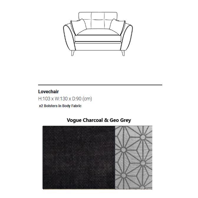 Paris Love Chair - Choice Of Fabrics - Interior Envy