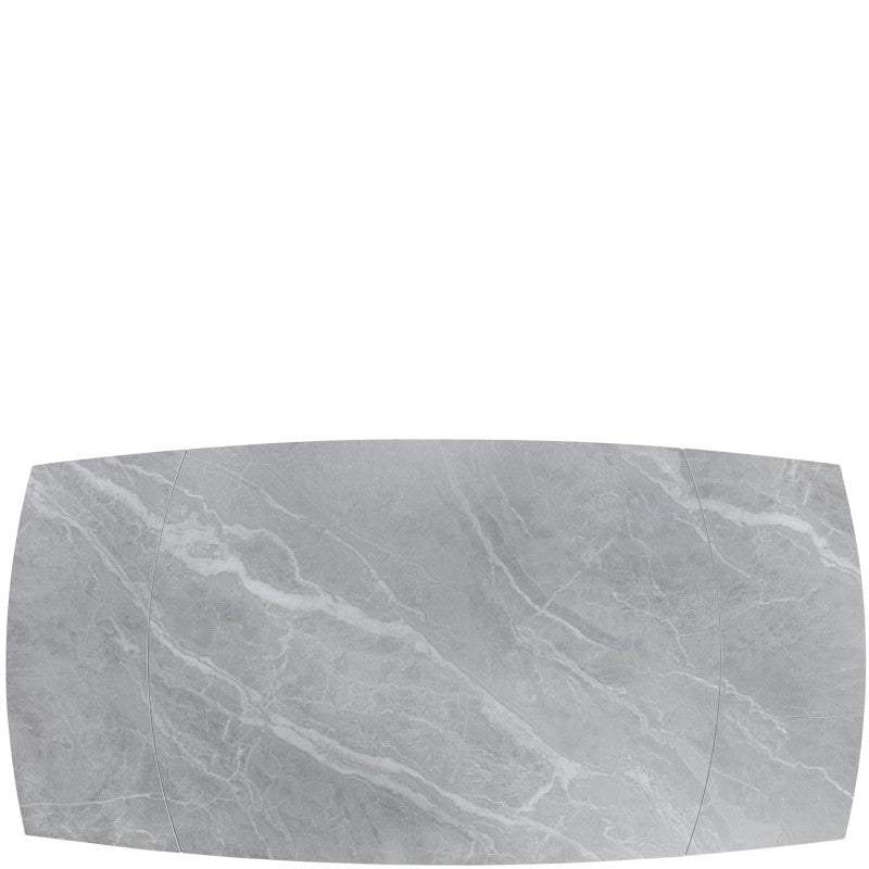 Merlin Ceramic Agrento Grey Extending Dining Table Matt Finish