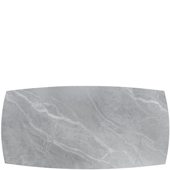 Merlin Ceramic Agrento Grey Extending Dining Table Matt Finish