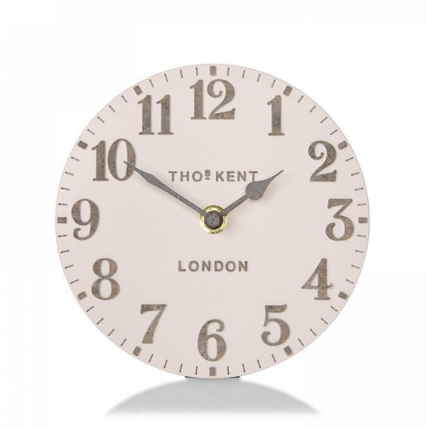 Allure Mantel Clock - Shy Pink - Interior Envy