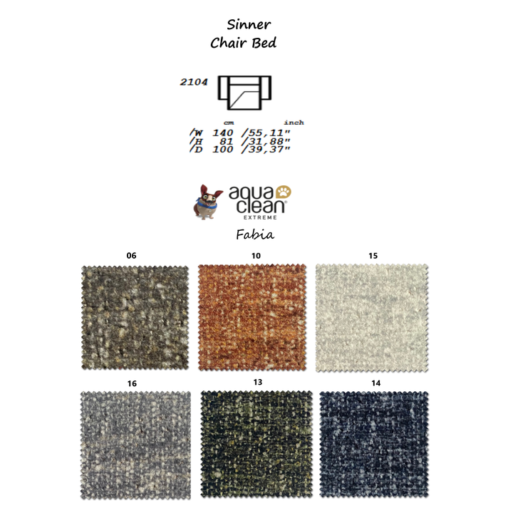Sinner Easy Open Italian Sofa Bed - Choice Of Sizes & Upholstery - Interior Envy