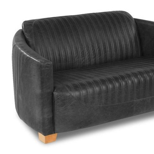 Sovereign Aniline Leather Sofa & Chair Collection - Choice Of Feet & Leathers - The Furniture Mega Store 