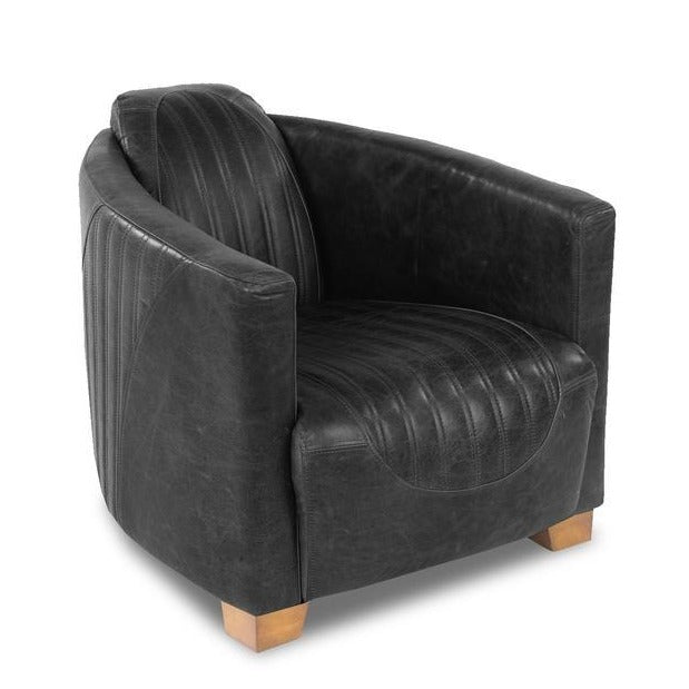 Sovereign Aniline Leather Sofa & Chair Collection - Choice Of Feet & Leathers - The Furniture Mega Store 
