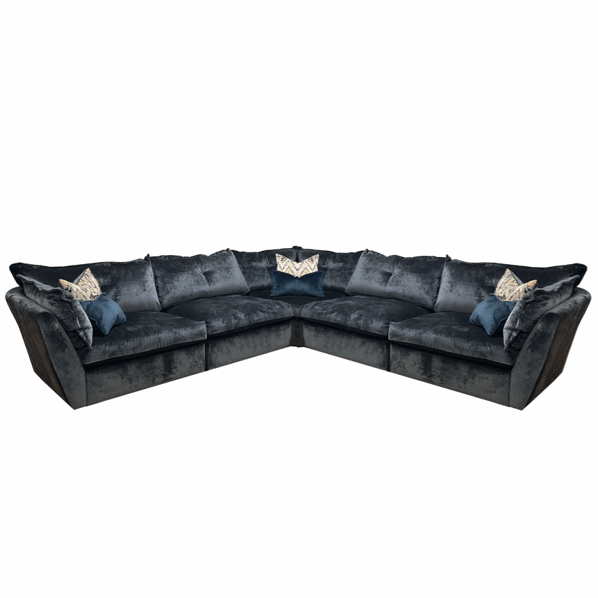 Sully Corner Sofa Collection Luxury Feather Flex Seats
