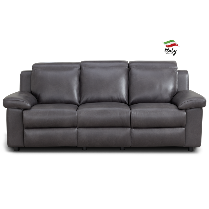 Surano Luxury Italian Leather Power Recliner Collection - Choice Of Size & Leather - Interior Envy