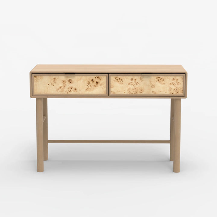 Urban Burl Two Drawer Console Table  Mango Wood- Natural