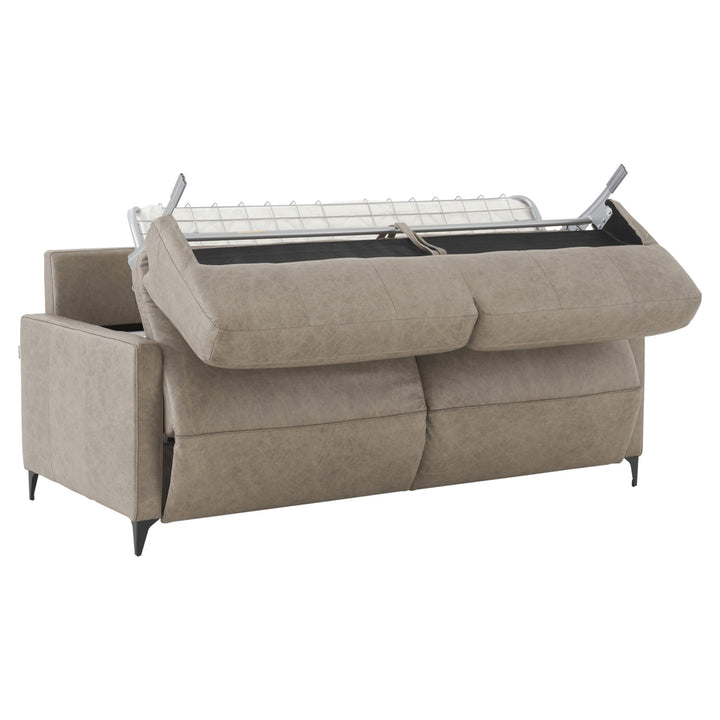 Wigan Luxury Italian Leather Sofa Bed - Choice Of Size & Leathers - Interior Envy