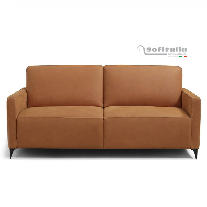 Wigan Luxury Italian Leather Sofa Bed - Choice Of Size & Leathers - Interior Envy