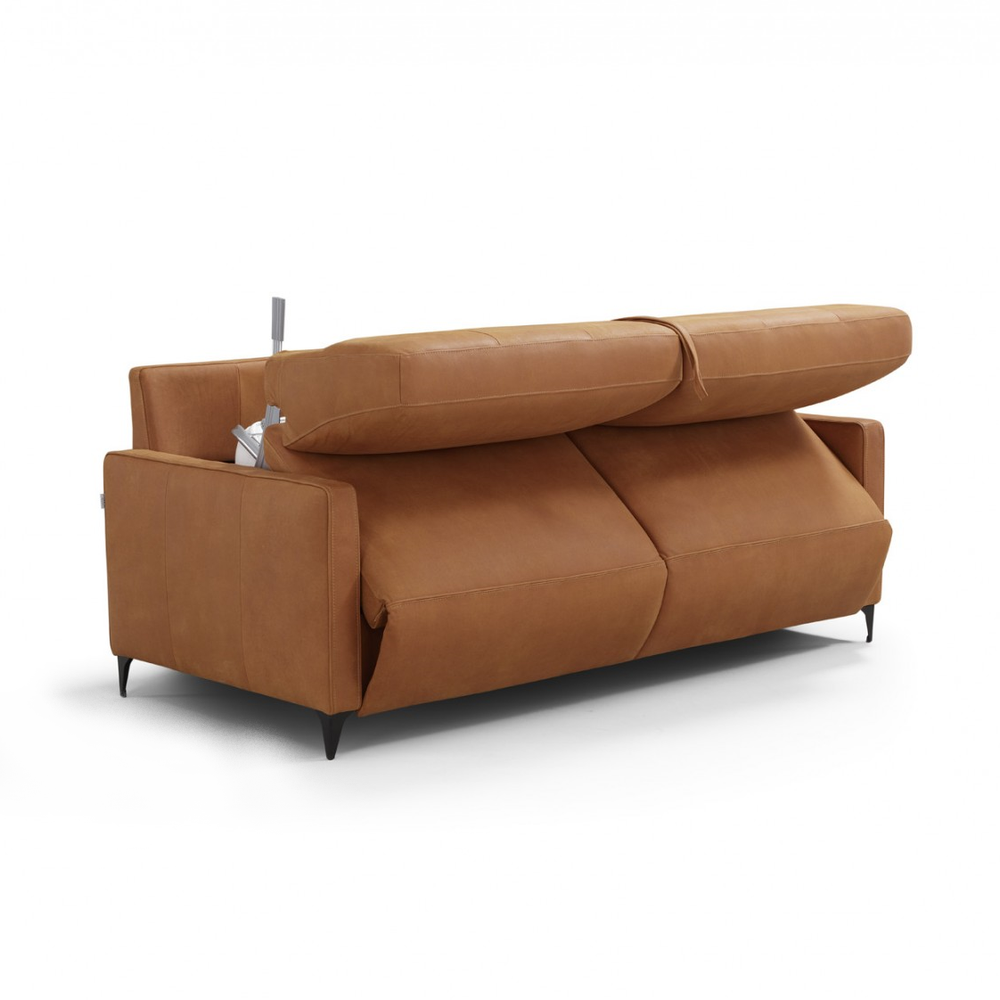 Wigan Luxury Italian Leather Sofa Bed - Choice Of Size & Leathers - Interior Envy